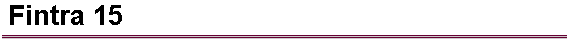 Fintra 15