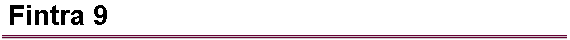 Fintra 9